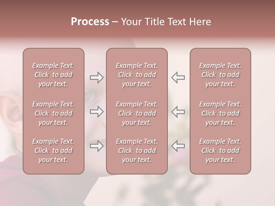 Patient Sick Child Portrait PowerPoint Template