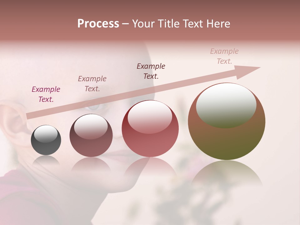 Patient Sick Child Portrait PowerPoint Template