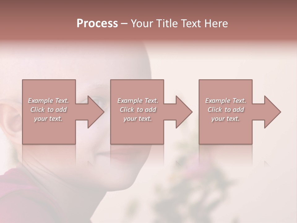 Patient Sick Child Portrait PowerPoint Template