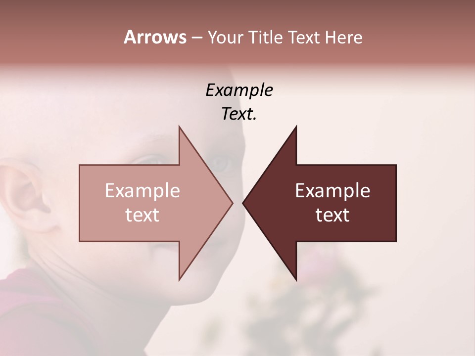 Patient Sick Child Portrait PowerPoint Template