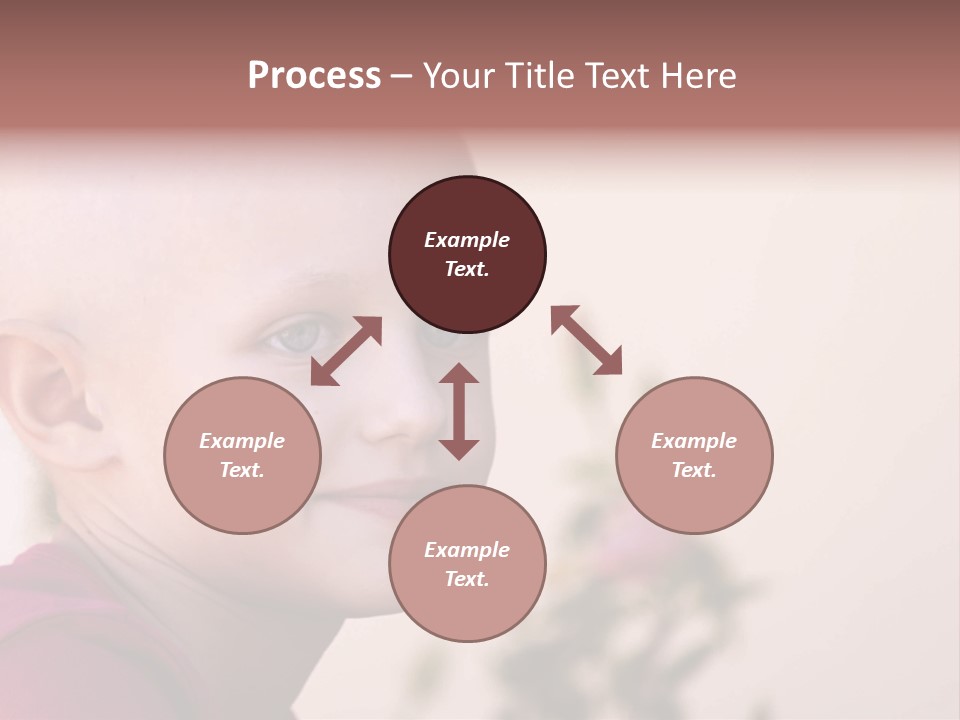 Patient Sick Child Portrait PowerPoint Template