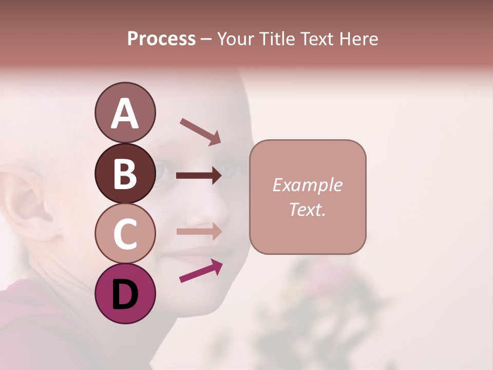 Patient Sick Child Portrait PowerPoint Template