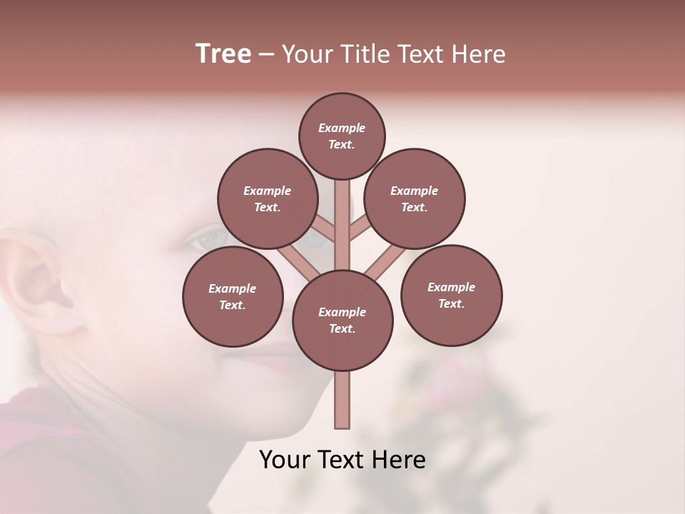 Patient Sick Child Portrait PowerPoint Template