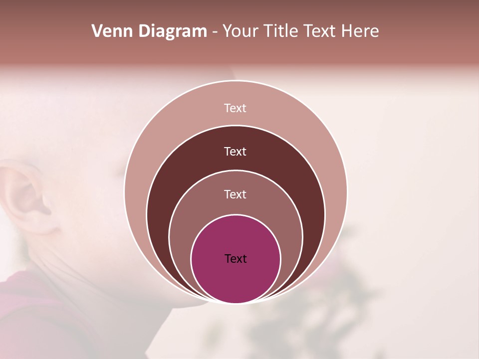 Patient Sick Child Portrait PowerPoint Template