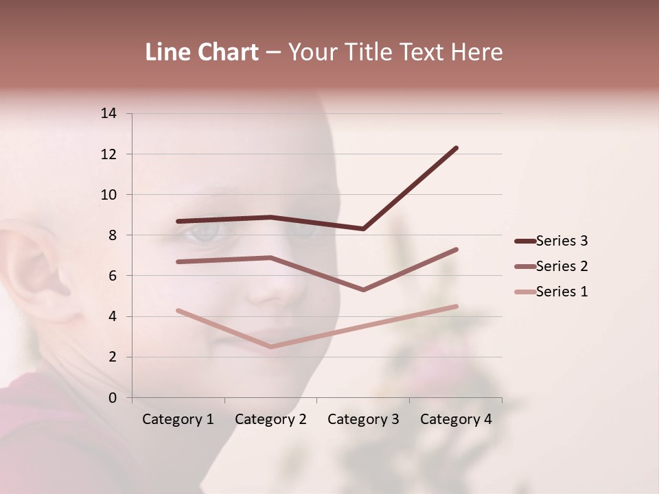 Patient Sick Child Portrait PowerPoint Template