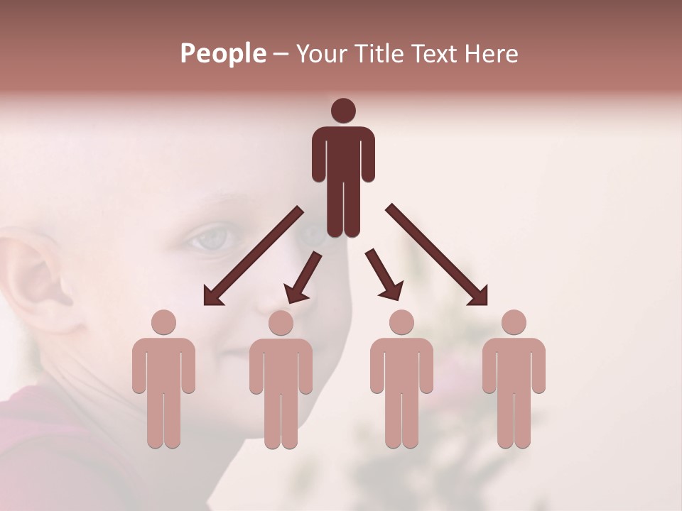 Patient Sick Child Portrait PowerPoint Template