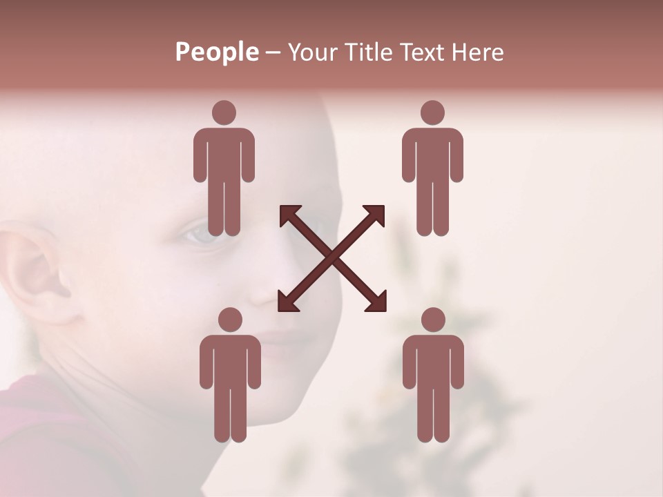 Patient Sick Child Portrait PowerPoint Template