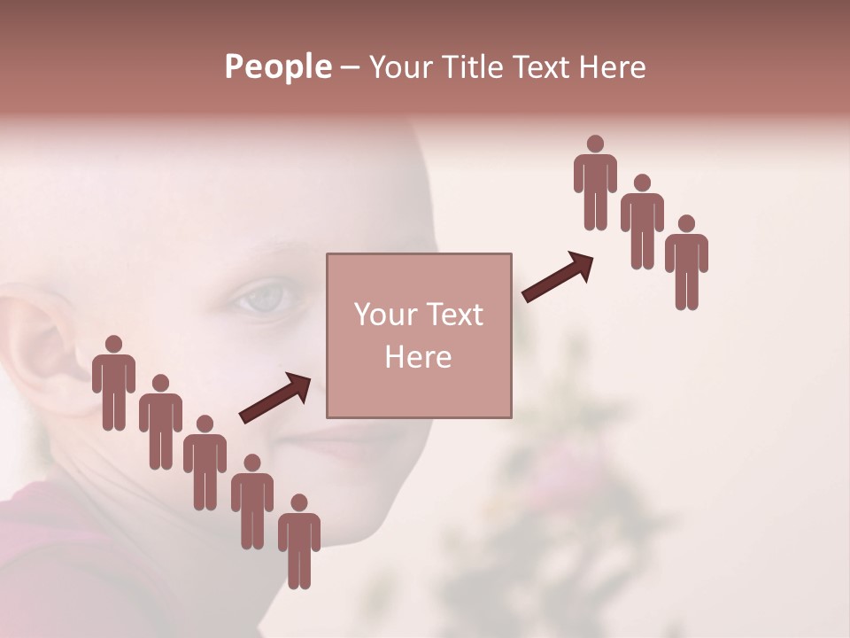 Patient Sick Child Portrait PowerPoint Template