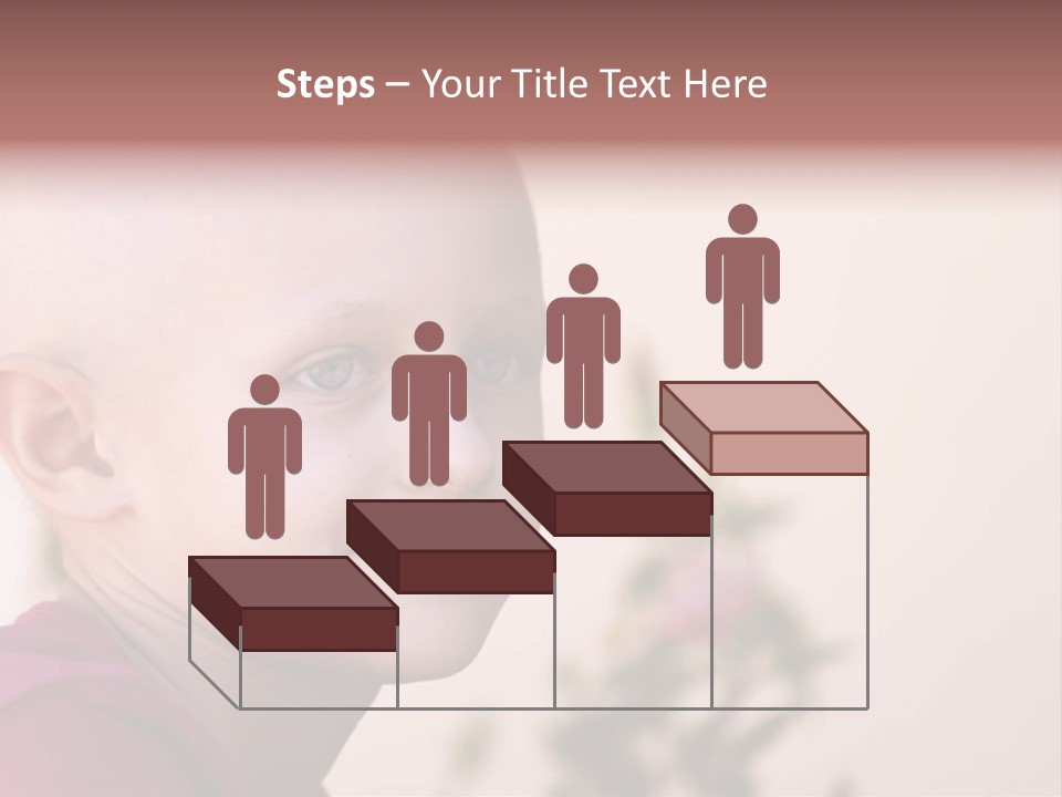 Patient Sick Child Portrait PowerPoint Template