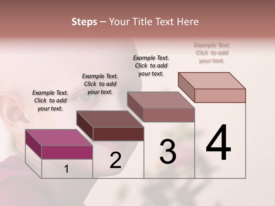 Patient Sick Child Portrait PowerPoint Template