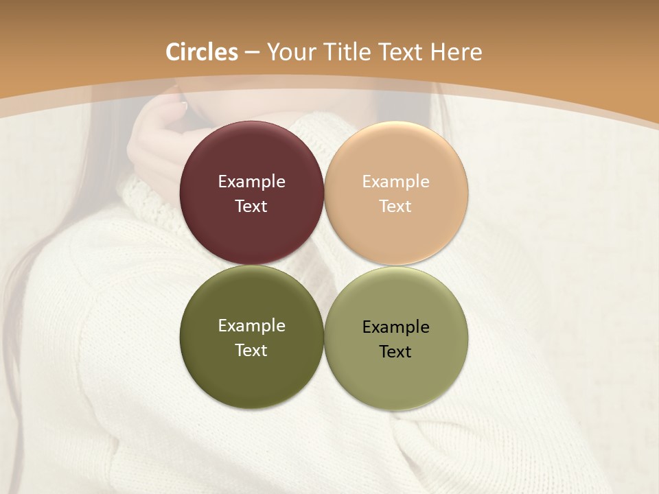 Pensive Feeling Sadness PowerPoint Template