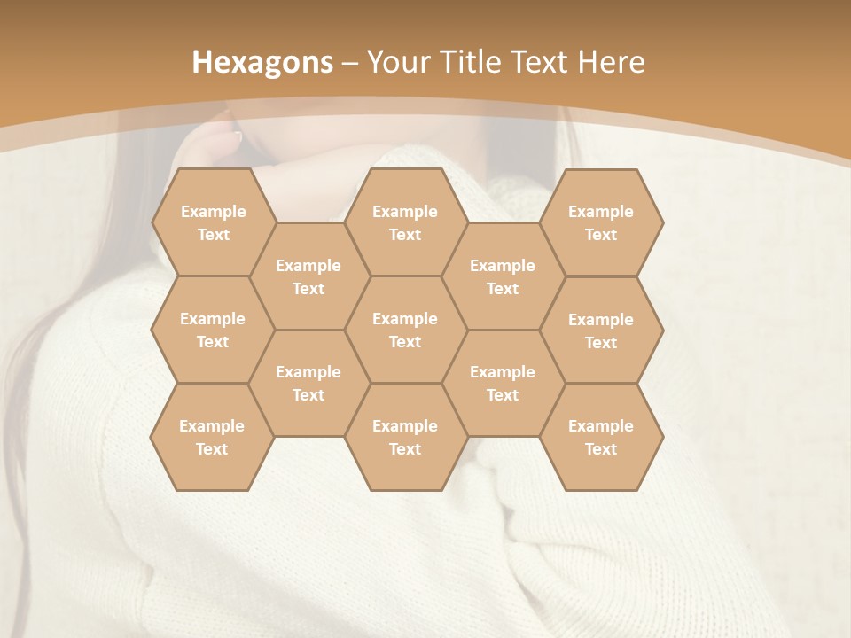 Pensive Feeling Sadness PowerPoint Template