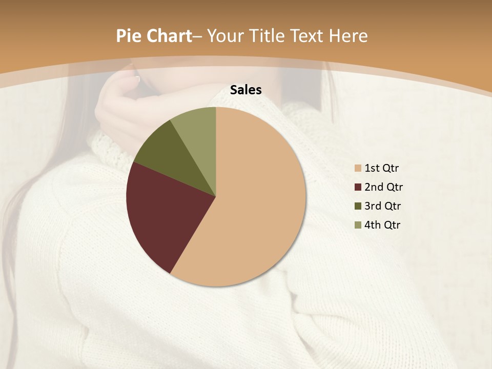 Pensive Feeling Sadness PowerPoint Template