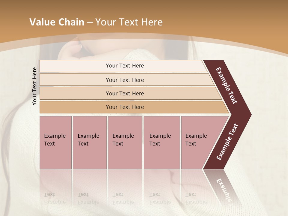 Pensive Feeling Sadness PowerPoint Template