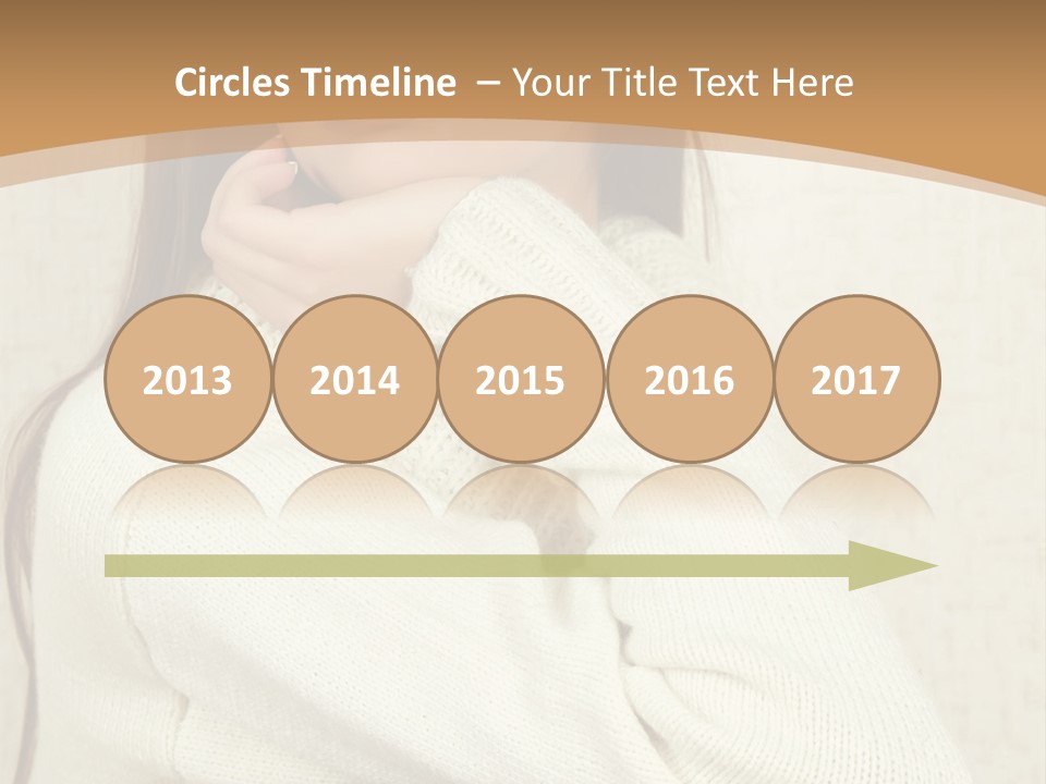 Pensive Feeling Sadness PowerPoint Template