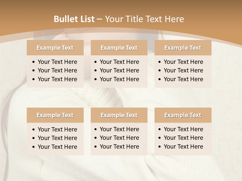Pensive Feeling Sadness PowerPoint Template