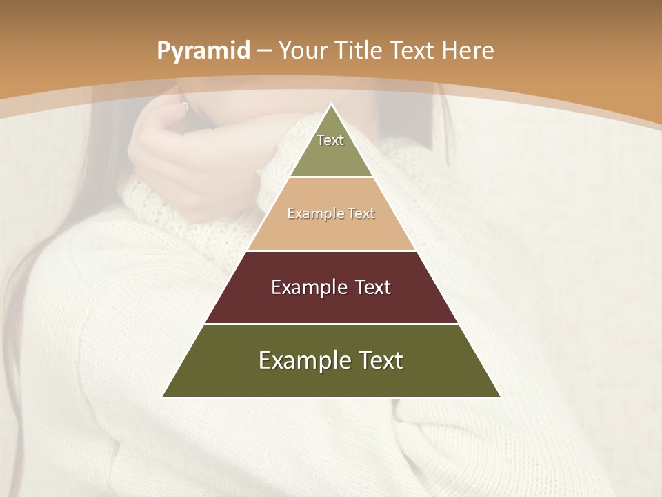 Pensive Feeling Sadness PowerPoint Template