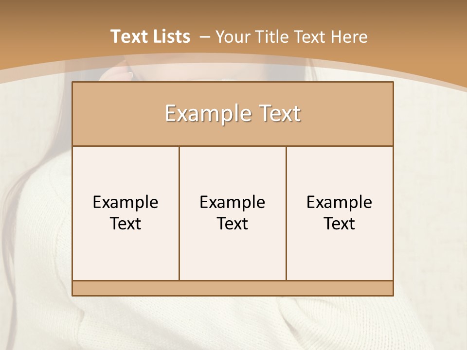 Pensive Feeling Sadness PowerPoint Template