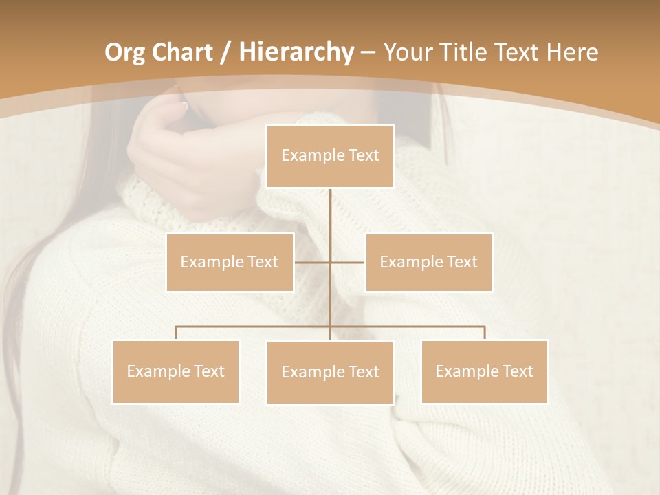 Pensive Feeling Sadness PowerPoint Template