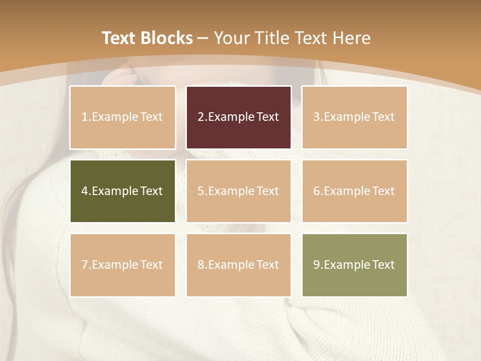 Pensive Feeling Sadness PowerPoint Template