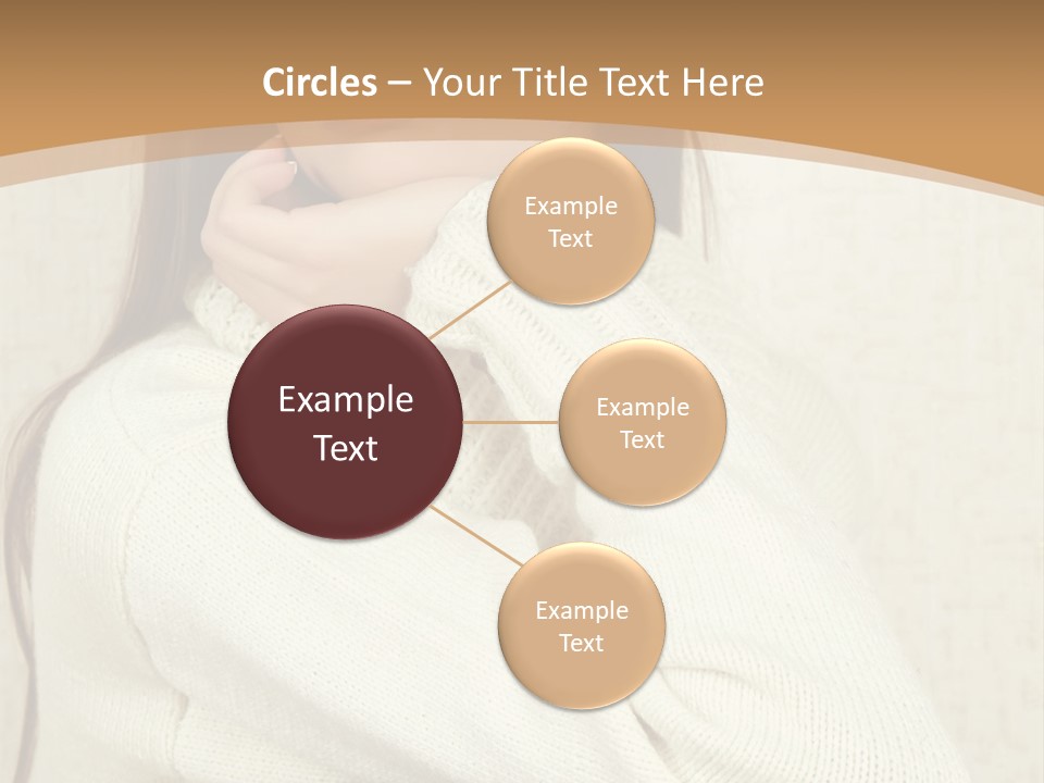 Pensive Feeling Sadness PowerPoint Template