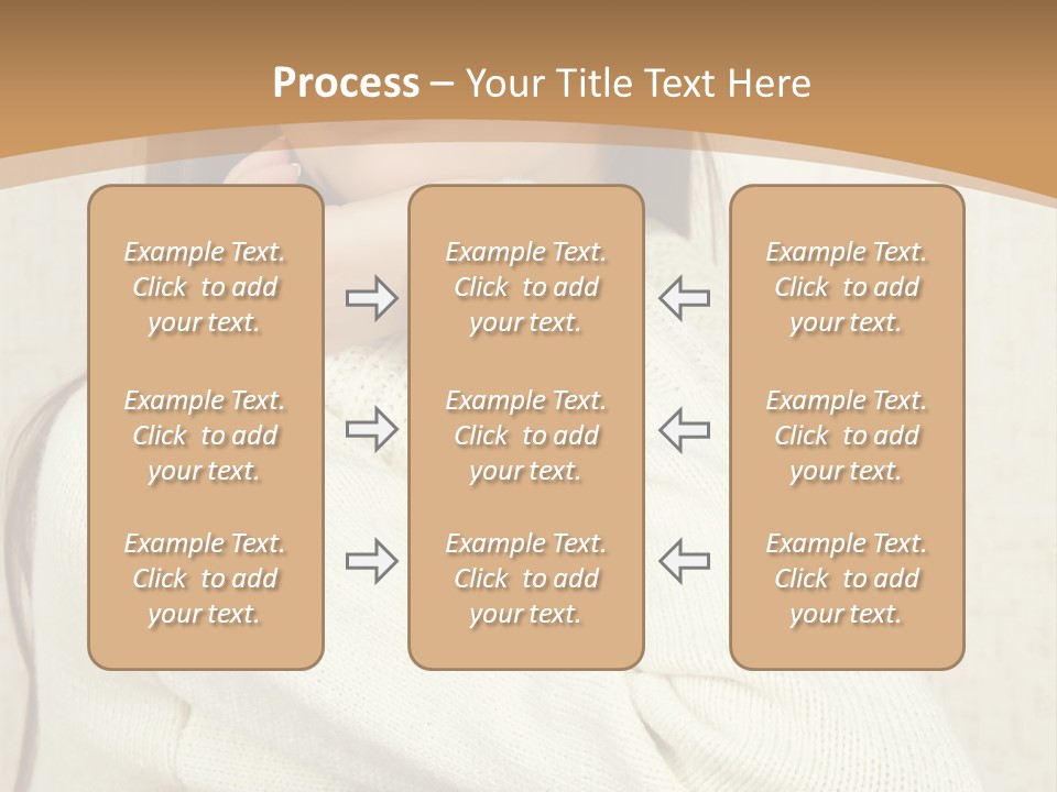 Pensive Feeling Sadness PowerPoint Template