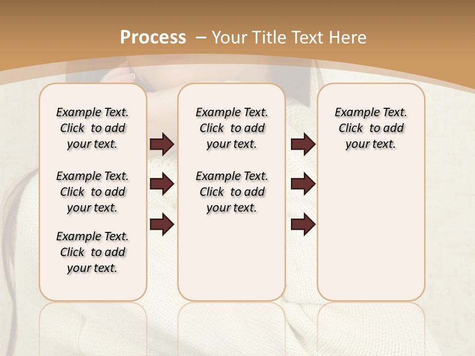Pensive Feeling Sadness PowerPoint Template