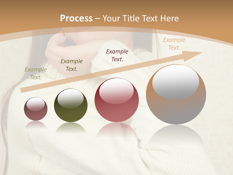 Pensive Feeling Sadness PowerPoint Template