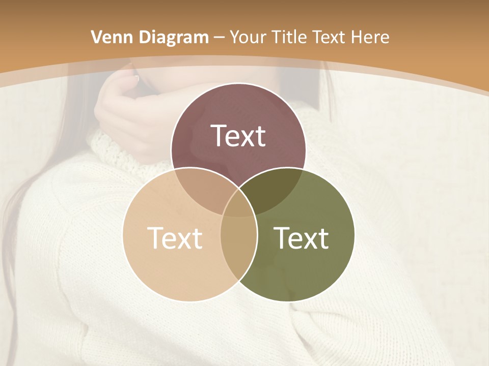 Pensive Feeling Sadness PowerPoint Template