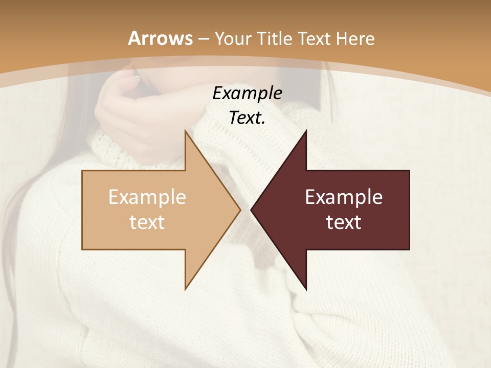 Pensive Feeling Sadness PowerPoint Template