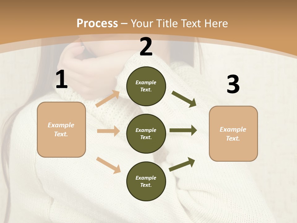 Pensive Feeling Sadness PowerPoint Template