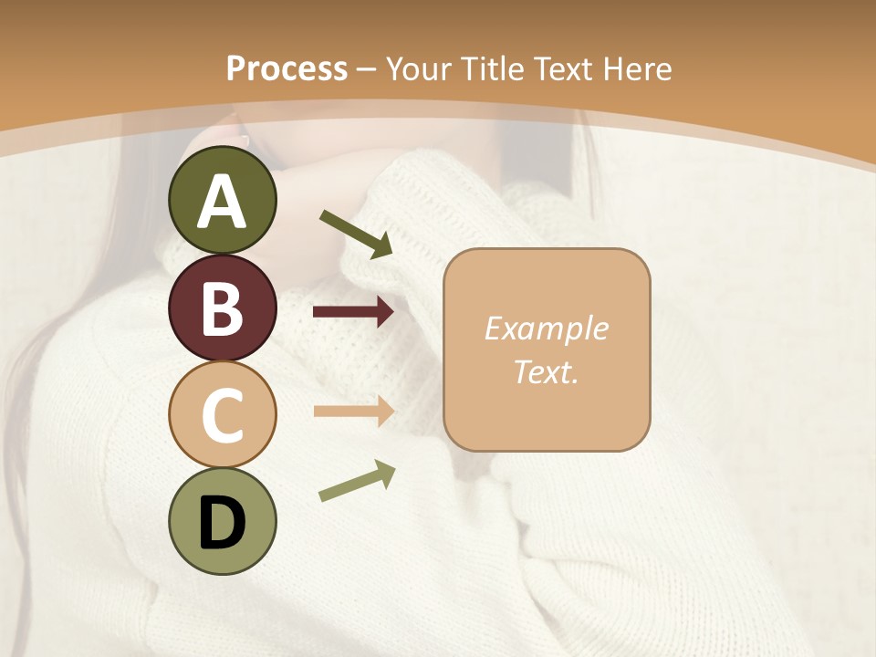 Pensive Feeling Sadness PowerPoint Template