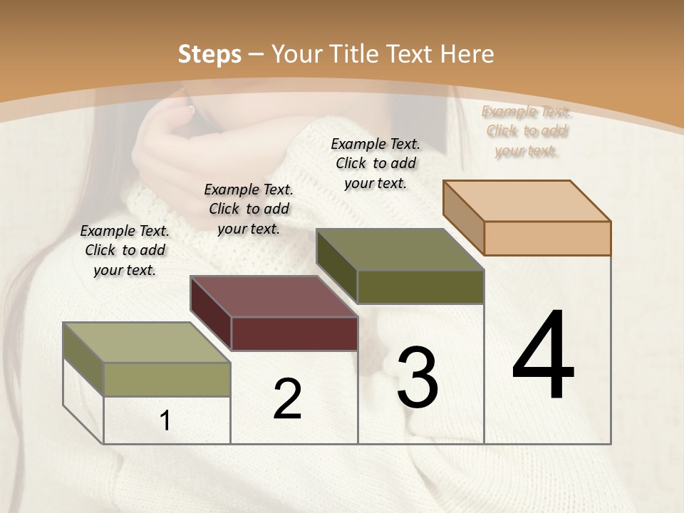 Pensive Feeling Sadness PowerPoint Template