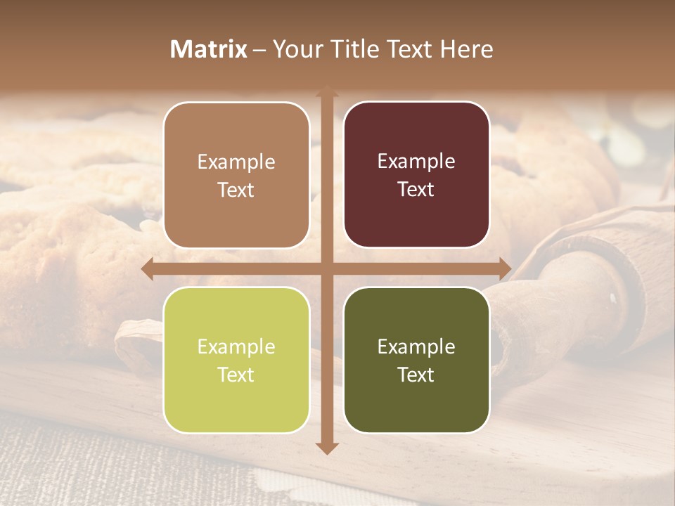 Brunch Butter Short PowerPoint Template