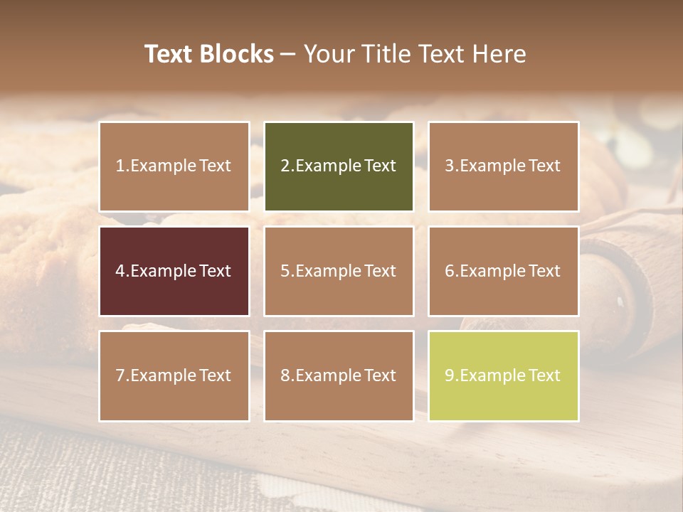 Brunch Butter Short PowerPoint Template