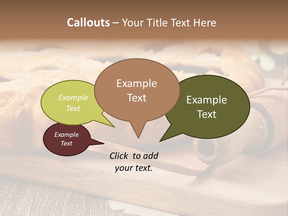 Brunch Butter Short PowerPoint Template