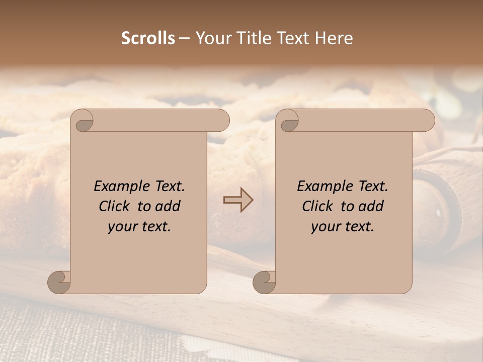 Brunch Butter Short PowerPoint Template