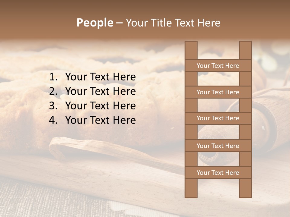 Brunch Butter Short PowerPoint Template