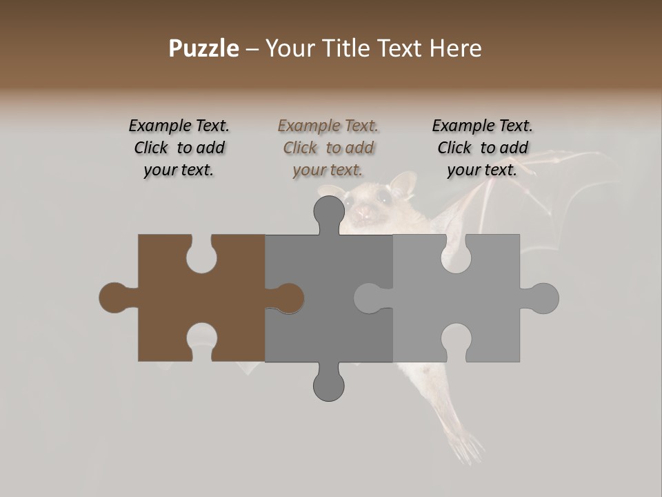 Bat Tropical Mammal PowerPoint Template