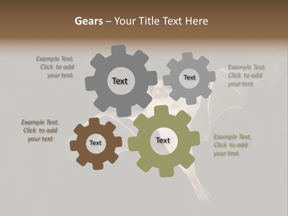 Bat Tropical Mammal PowerPoint Template