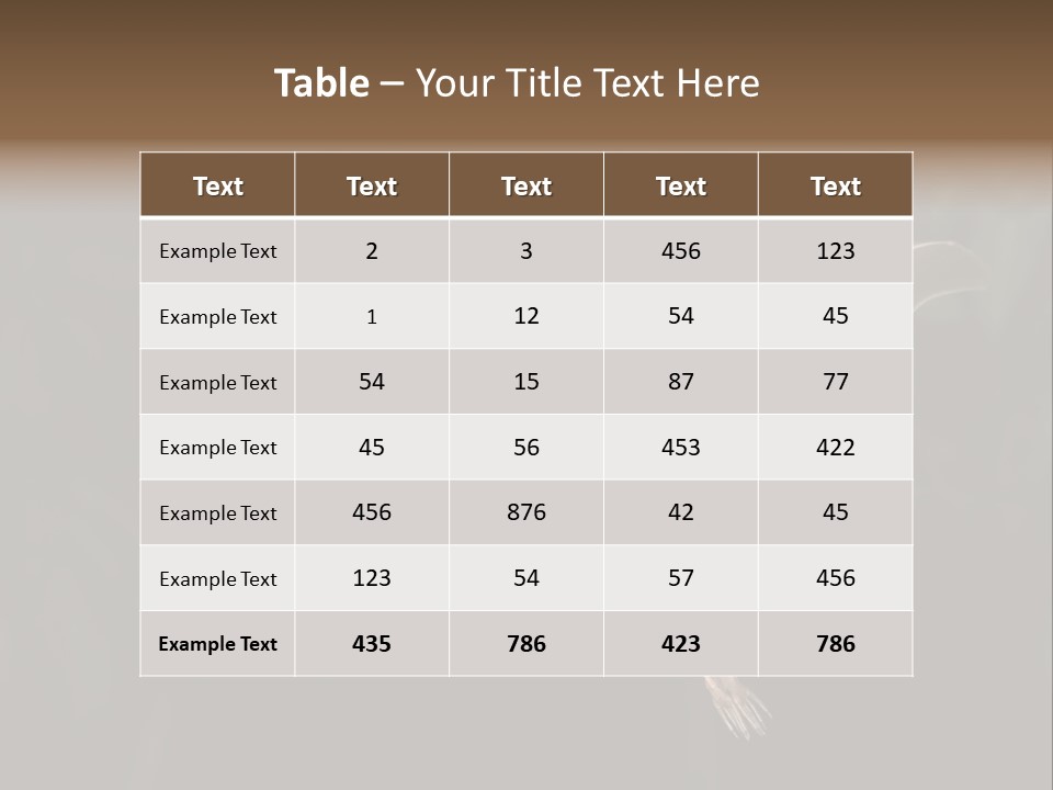 Bat Tropical Mammal PowerPoint Template