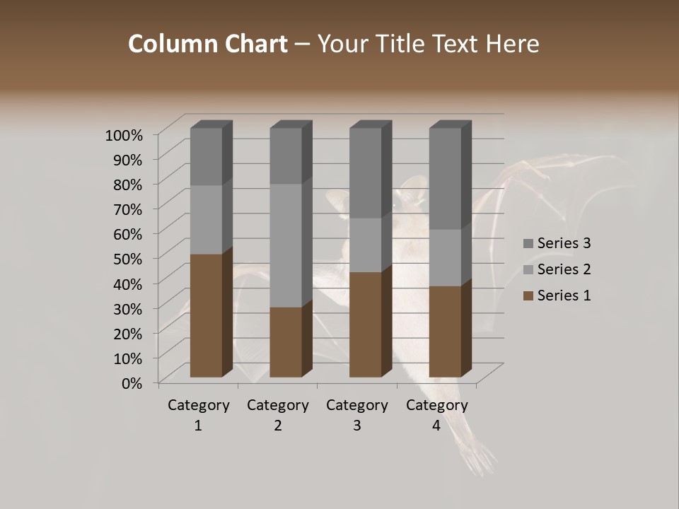 Bat Tropical Mammal PowerPoint Template