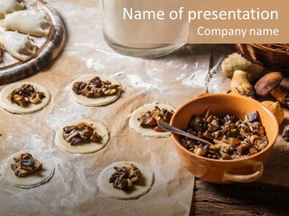 Food And Drink Dinner Russian Food PowerPoint Template