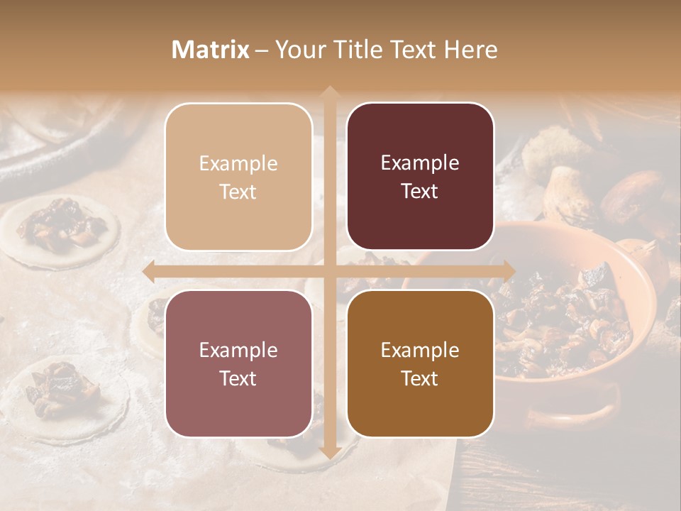 Food And Drink Dinner Russian Food PowerPoint Template