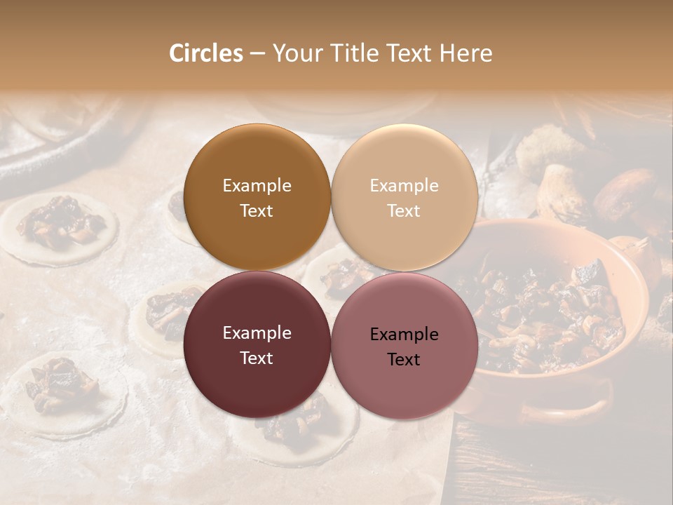 Food And Drink Dinner Russian Food PowerPoint Template