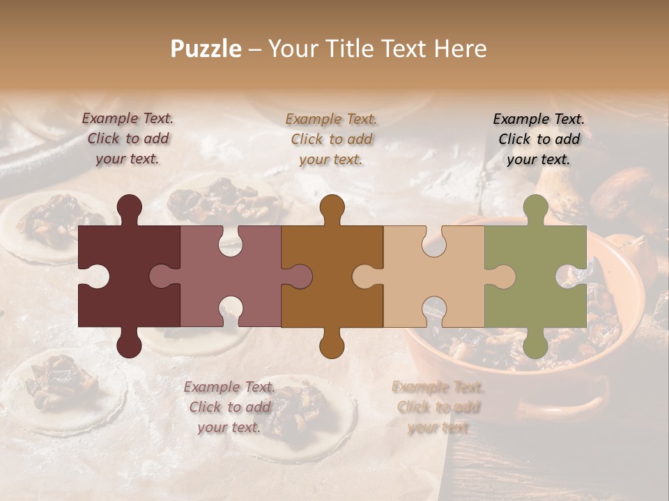 Food And Drink Dinner Russian Food PowerPoint Template