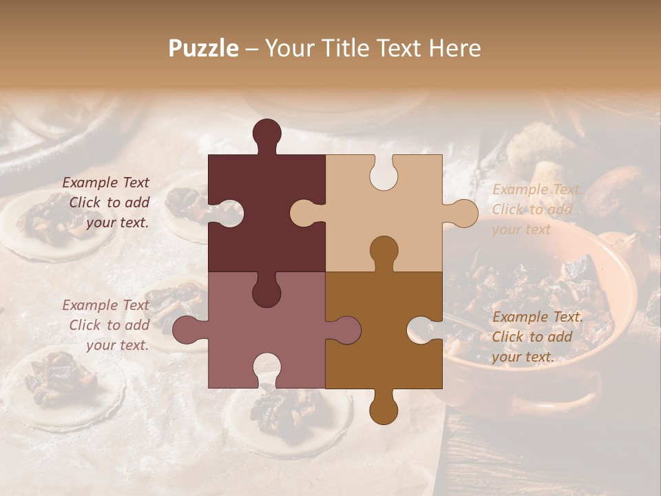 Food And Drink Dinner Russian Food PowerPoint Template