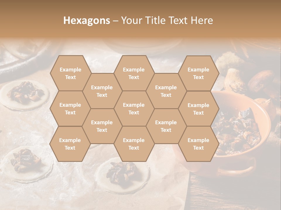 Food And Drink Dinner Russian Food PowerPoint Template