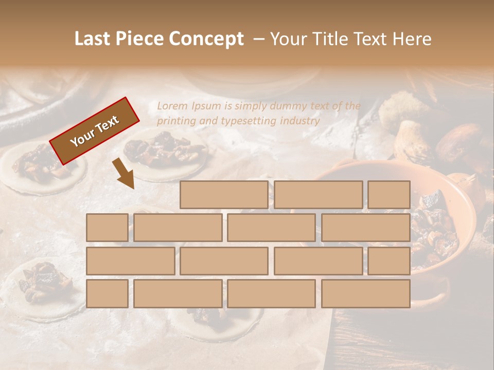 Food And Drink Dinner Russian Food PowerPoint Template