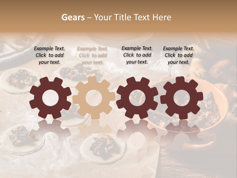 Food And Drink Dinner Russian Food PowerPoint Template